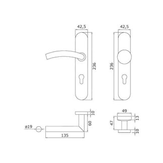 Ensemble Pali Re Fixe B Quille Wave Design Mat